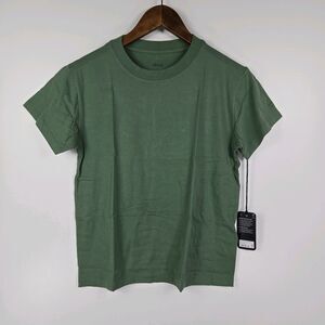 Allbirds Women's Size Small Hazy Cargo Green Short Sleeve T Shirt NWT